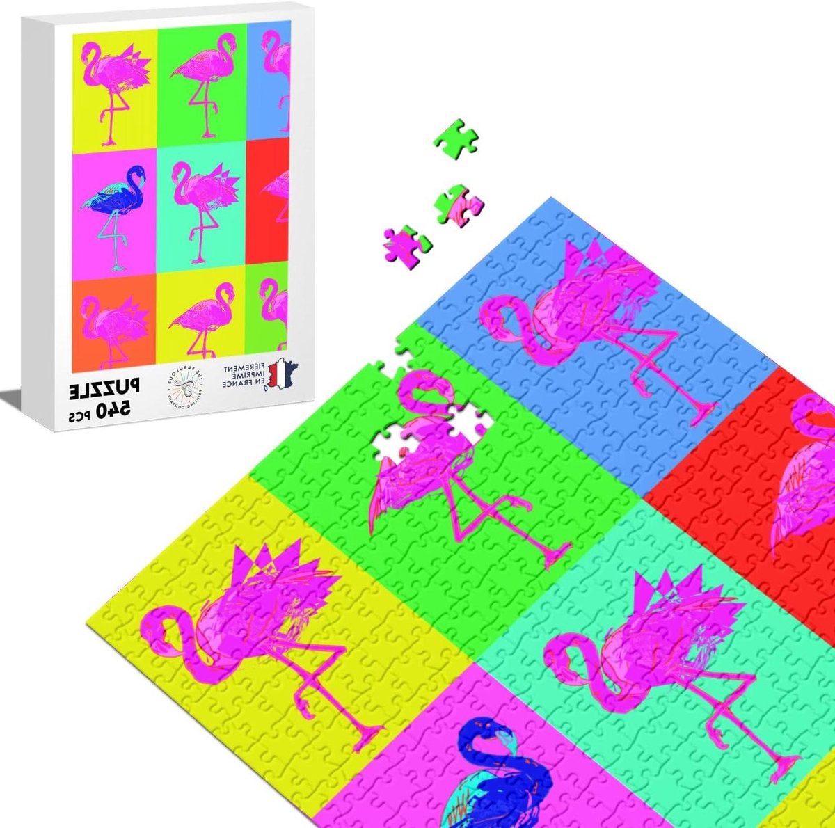 Klassieke Puzzel - Legpuzzel - Ontspanning Thuis - Gedrukt in Frankrijk - 540 Stukjes - Kleurrijk