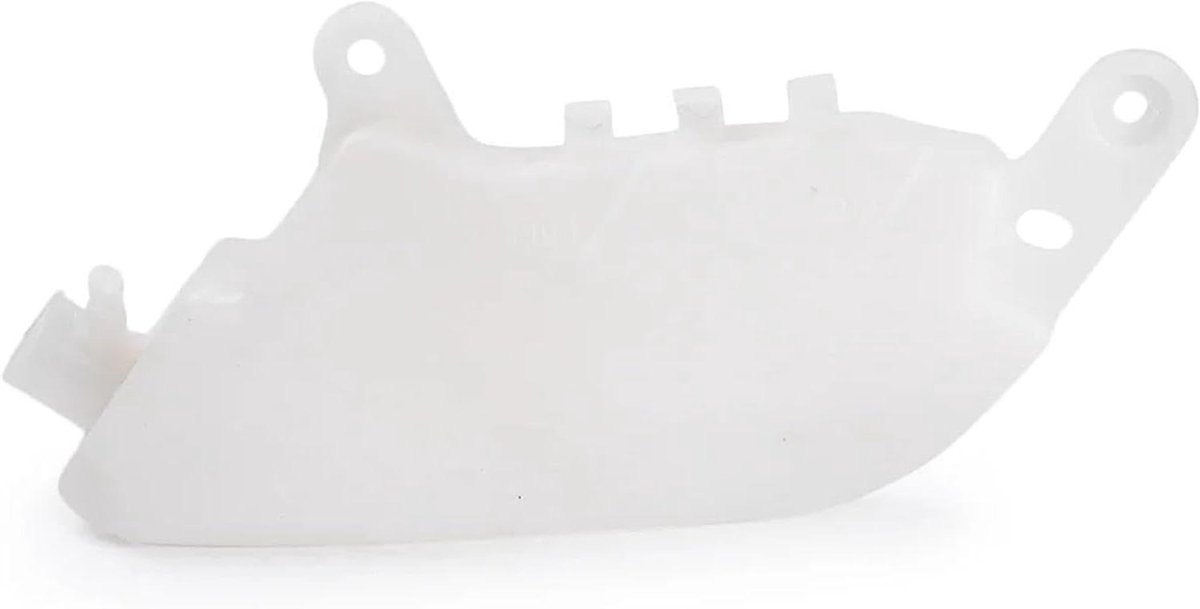Koelvloeistof Tank - Overloop Fles - Motor Koelen - Hittebestendig Materiaal - 10x10x10 mm - Wit