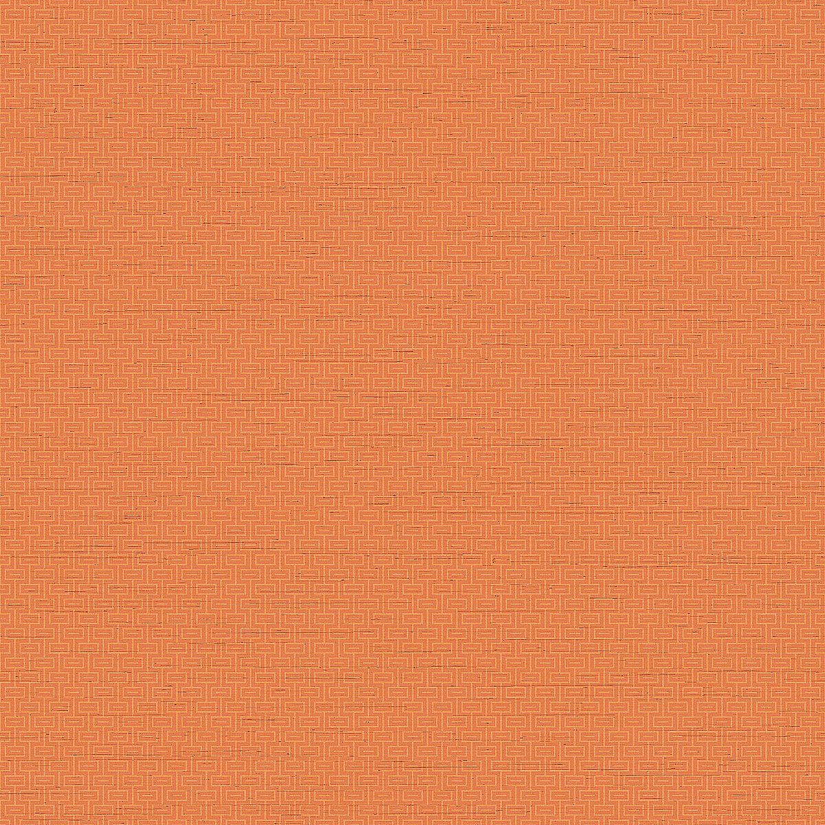 Structuur behang Profhome GR322508-DI vliesbehang hardvinyl warmdruk in reliëf glad met geometrische vormen mat oranje pasteloranje 5,33 m2