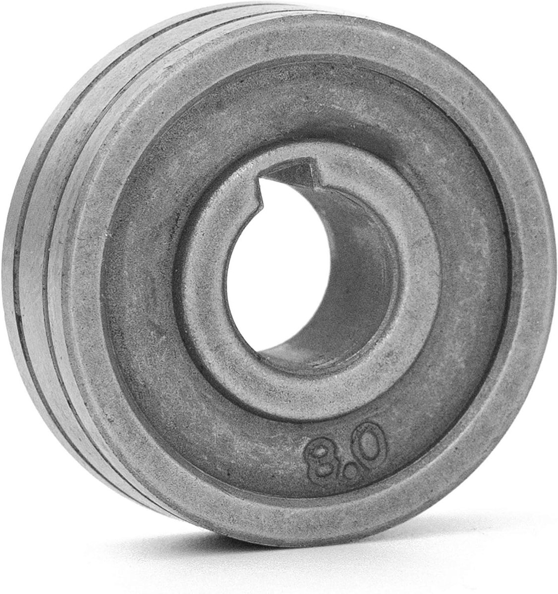 Draadtoevoerrol - Aandrijfwiel - Lassen - Precisie - 0.6-0.8mm - Zilver