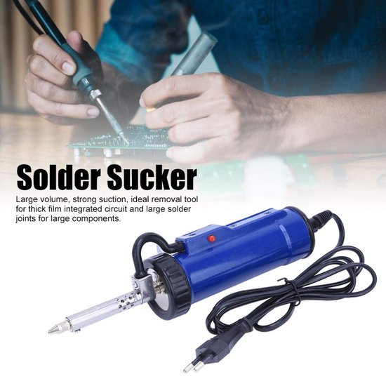 Store_8 - Elektrische Desoldering Pomp - 30W Volautomatische Solder Sucker - Efficiënte en snelle werking - Compact formaat - Ideaal voor hobbyiste... van Merkloos — afbeelding 3