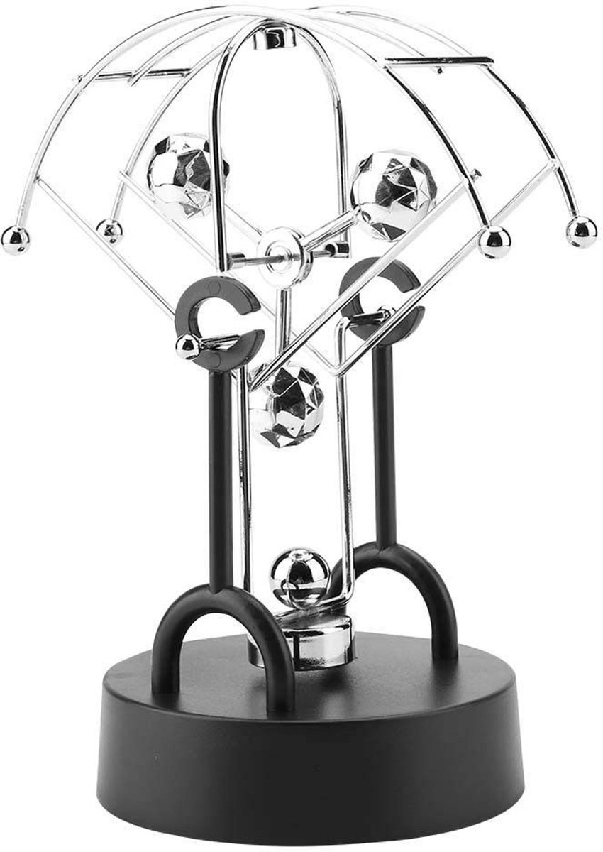 Perpetual Motion Fan - Kinetic Energietoy voor Bureau en Decoratie