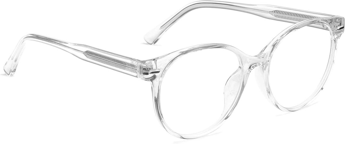 Blauwlichtblokkerende Bril - Computerbril Dames - Oogcomfort Digitaal - Ultralicht AeroLite Frame - UV400 Bescherming - Blauw