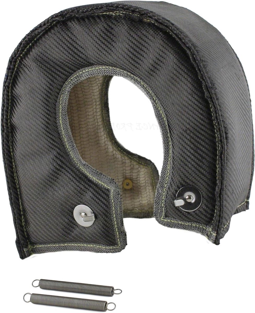 Thermo-beschermingsdeken - Isolatiemateriaal - Motoronderdelen Beschermen - Titanium Binnenvoering - 25 x 22 cm - Zilver