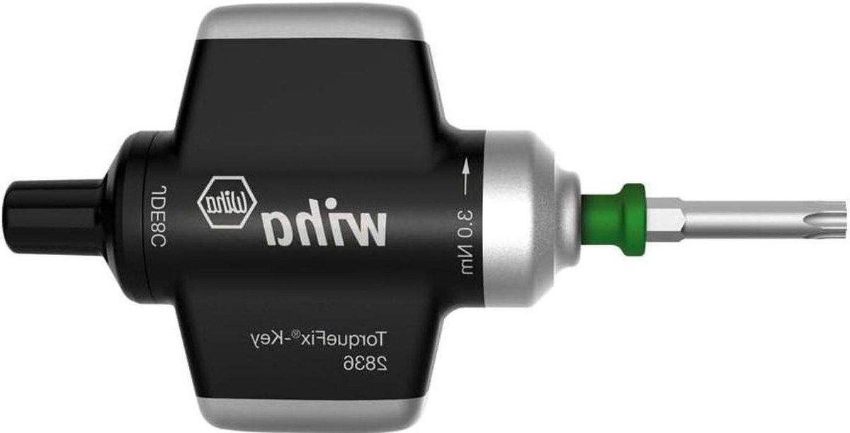 Momentschroevendraaier - Torque tool - Gecontroleerd schroeven - Vast ingesteld koppel - 12 Nm - Meerkleurig