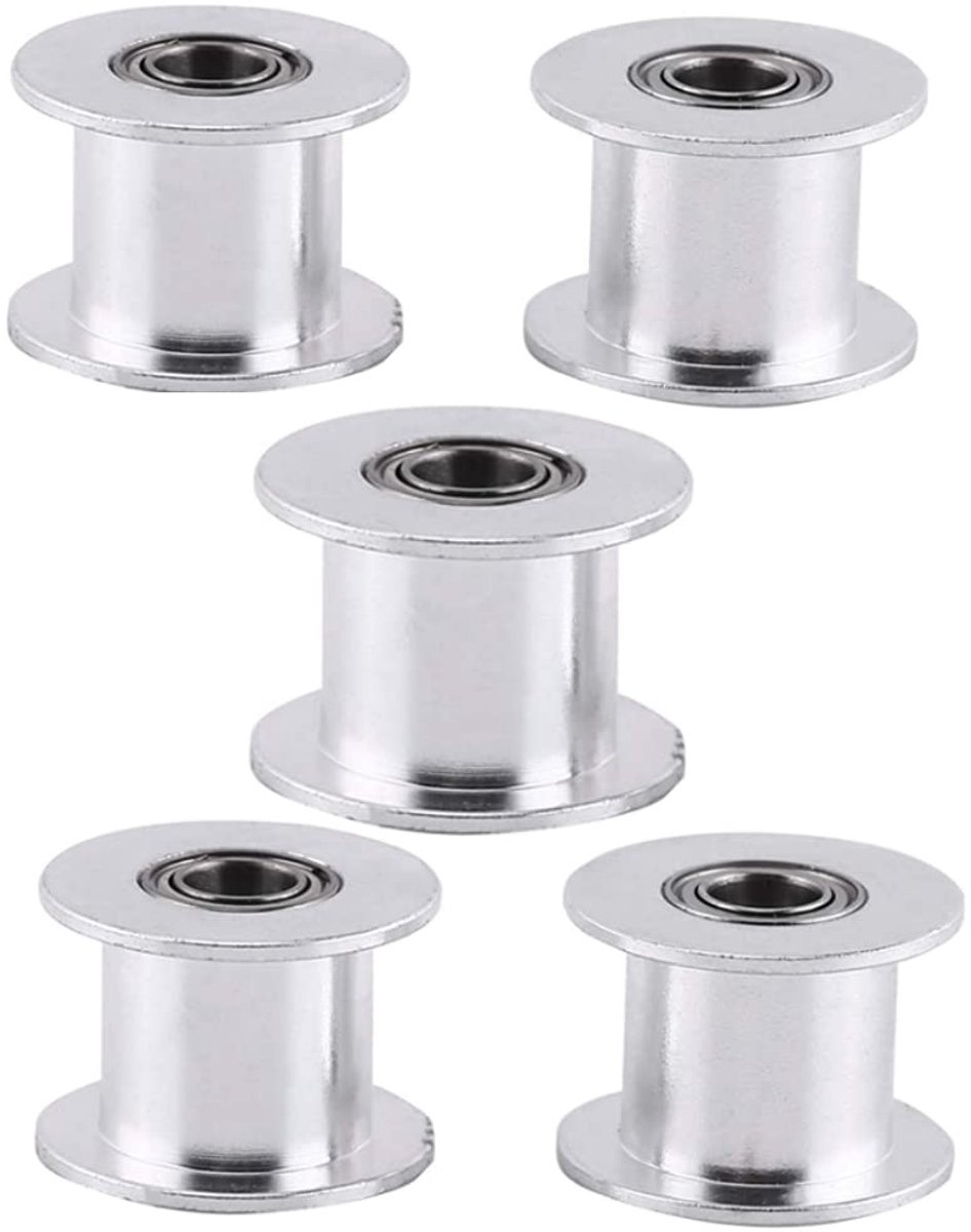 aladdien - Aluminium Timing Belt Idler Pulley - 3D Printers - 10mm Breed - Duurzaam en Lichtgewicht - Precisie Onderdelen - Geschikt voor Diverse 3D...