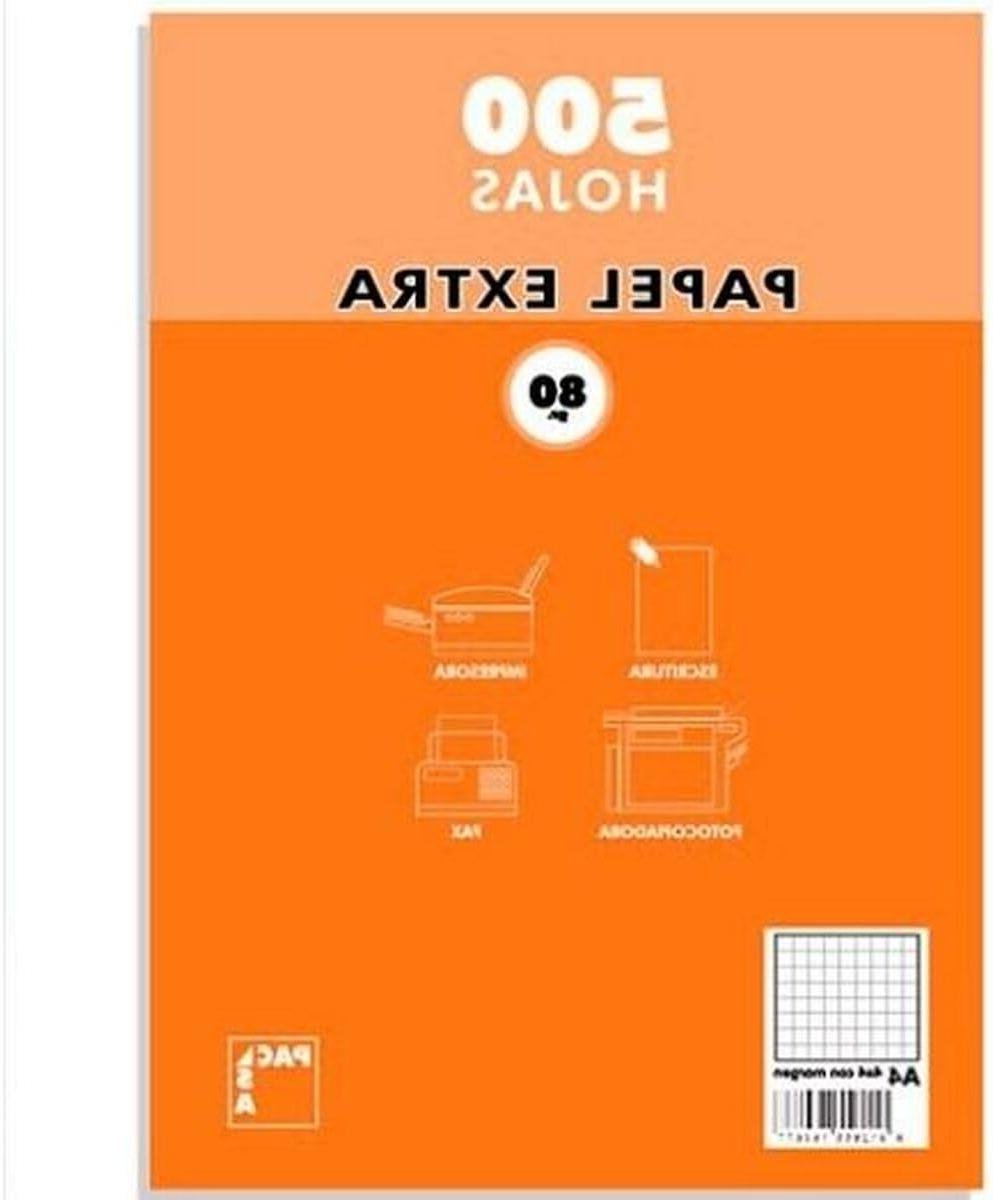Printpapier Wit - Kopieerpapier A4 - Dagelijks Printwerk - Glad Oppervlak - 500 Vel - Wit