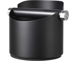 Koffie klopbox - Espresso afvalbak - Koffiedik verwijderen - Afneembare klopstang - Klein formaat - Roestvrij staal