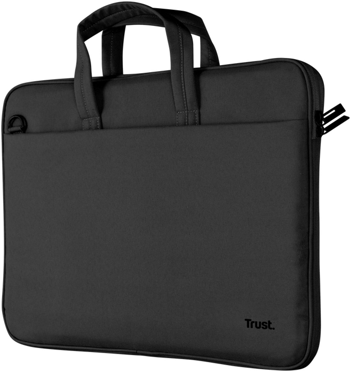 Trust Bolonga laptoptas - Schoudertas - Tas voor laptop - Laptop Schoudertas - 14 inch - Zwart