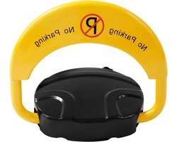 Parkeerblokkade - Automatische paal - Parkeerplek Beveiligen - Waterdicht IP67 - 45 cm breed - Zwart Geel