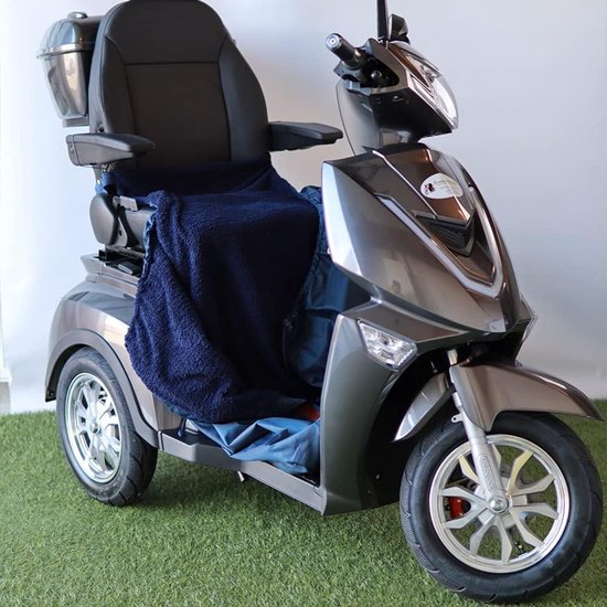 Scootmobiel Voetenzak - Winterhoes Mobiliteit - Warm Blijven - Zachte Voering - Universeel - Zwart — afbeelding 3