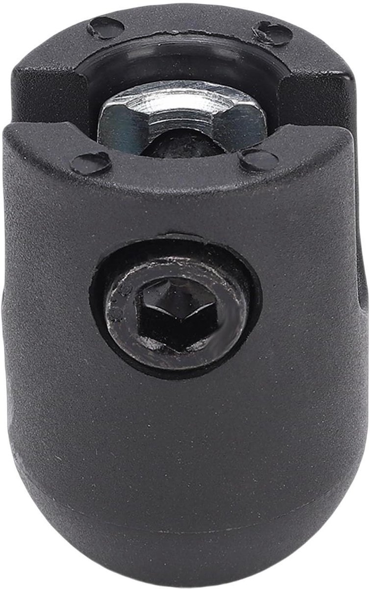 Fitnesskabel Stopper - Kabel Eindstop - Veilige Trainingen - Voorkomt Kabeldislocatie - 59x39x11.5 mm - Zwart