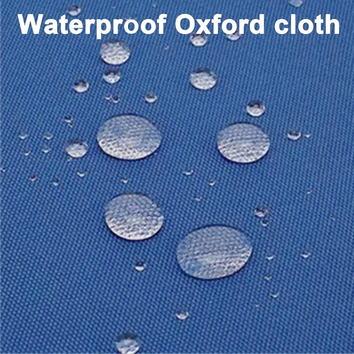 Vervangende Waszak - Opbergzak - Kleding Sorteren - Met Haakontwerp - 53x53x70cm - Blauw