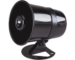 Hoorn Speaker - Reserve Onderdeel - Geluid Versterken - Verstelbare Beugel - 8 Ohm 8W - Zwart