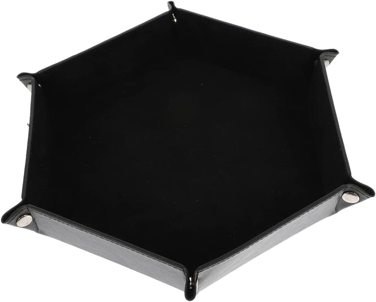 Opvouwbare Opbergbak - Bureau Organizer - Thuis Organiseren - Vouwbaar Ontwerp - 29.5 cm - Zwart