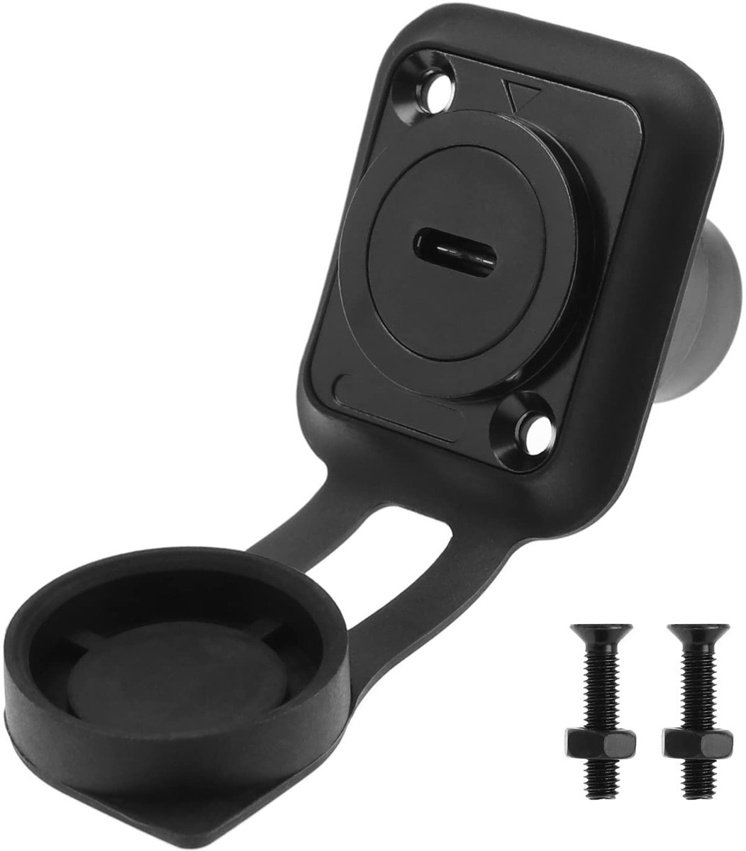 Cosensi - Dailygoods - Dailygoody - Type C Panel Mount Connector - Type C Vrouwelijke Koppeling - 5Gbps Gegevensoverdracht - D-type Adapter - Geschikt voor Diverse Appa