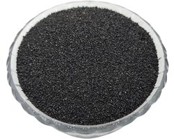 Aquariumstenen Glas - Decoratief Zand - Aquarium Inrichten - Realistisch Landschap - 500 gram - Zwart