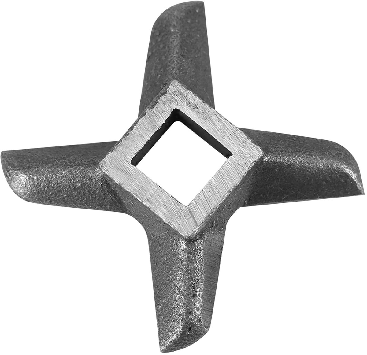 Innovra Dailygoods Dailygoody Vleesmolen Mes Professioneel Staal Nr.8 Kruisvormig Mes Geschikt voor Vleesmalen Zilver