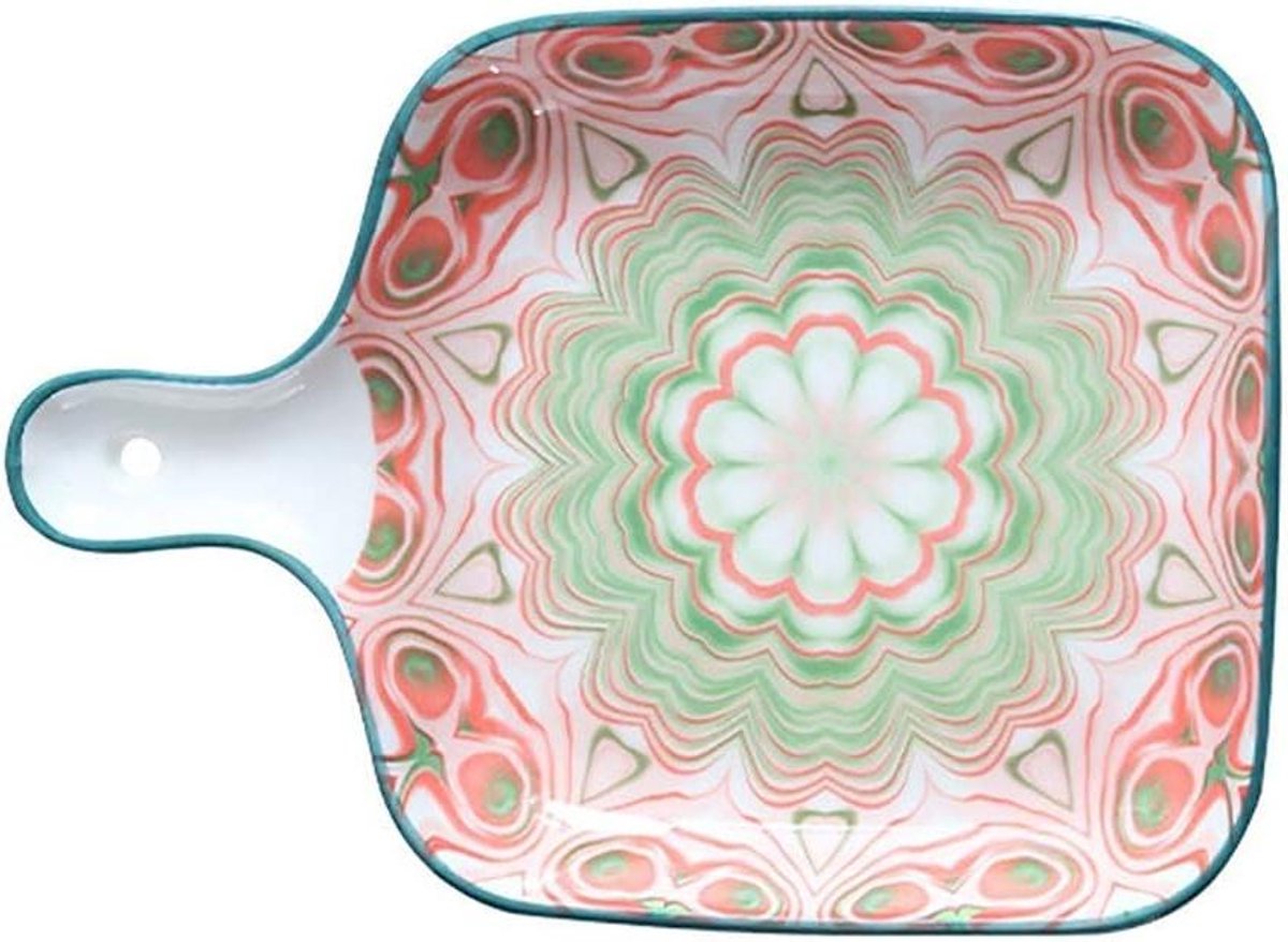 Ovenschaal Rechthoekig - Gekleurde schotel - Lekker koken - Met handvat - N.v.t. - Bruin
