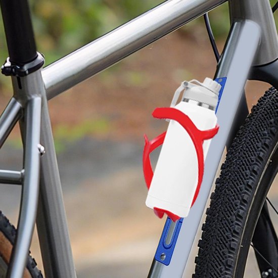 Bidon Houder Adapter - Fiets Montage Verlengstuk - Fietsen Ondersteuning - Snelle Bevestiging - 16 x 6 x 1 cm — afbeelding 3
