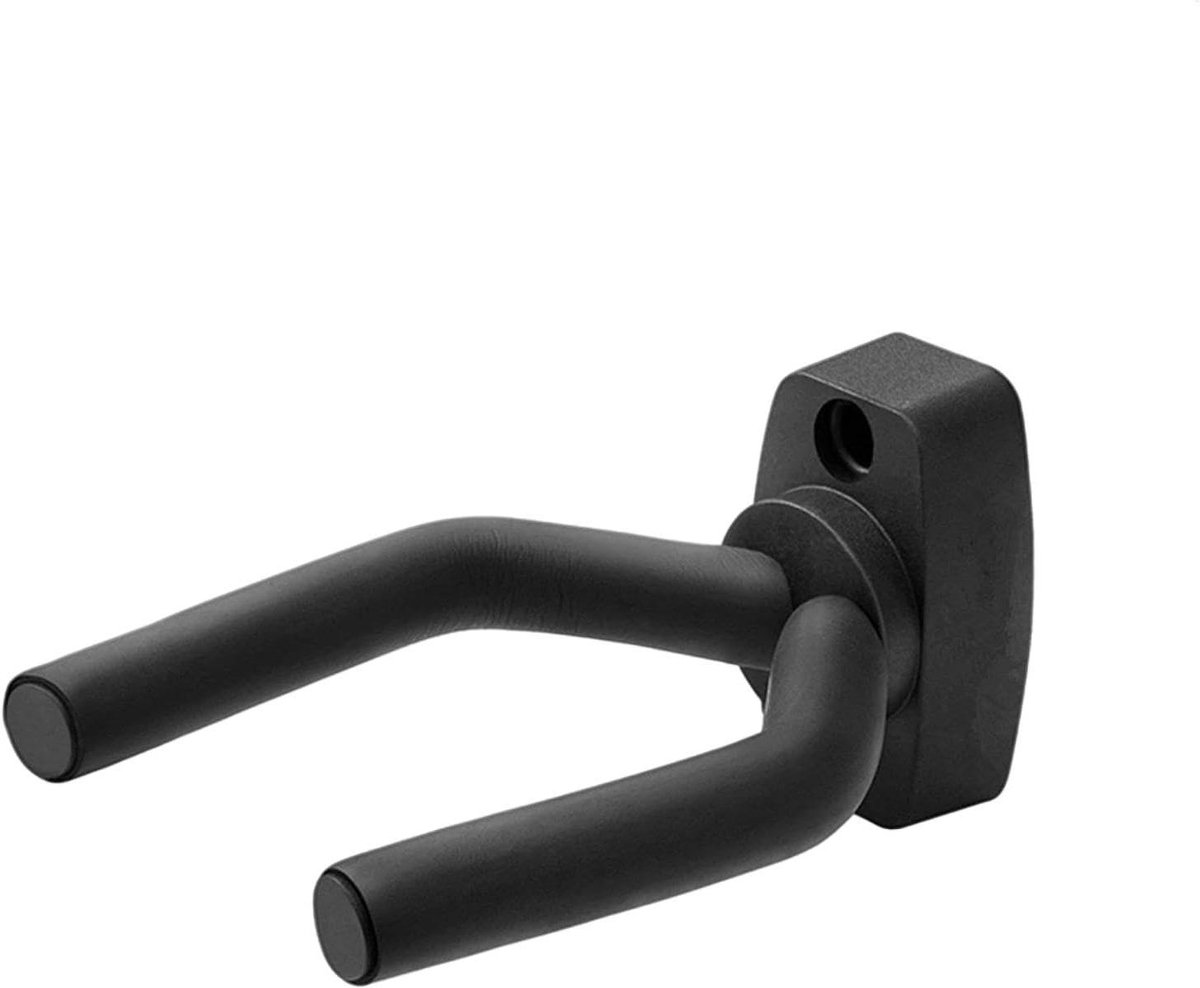 Gitaar Wandhaak - Instrumentenhouder - Instrument Tonen - Draaibaar Juk - 17 cm - Zwart