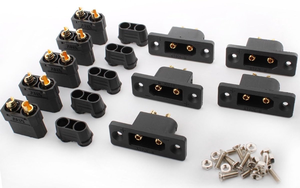 Dailygoods - XT90E-M en XT90H Stekkerset voor Lipo-accu's