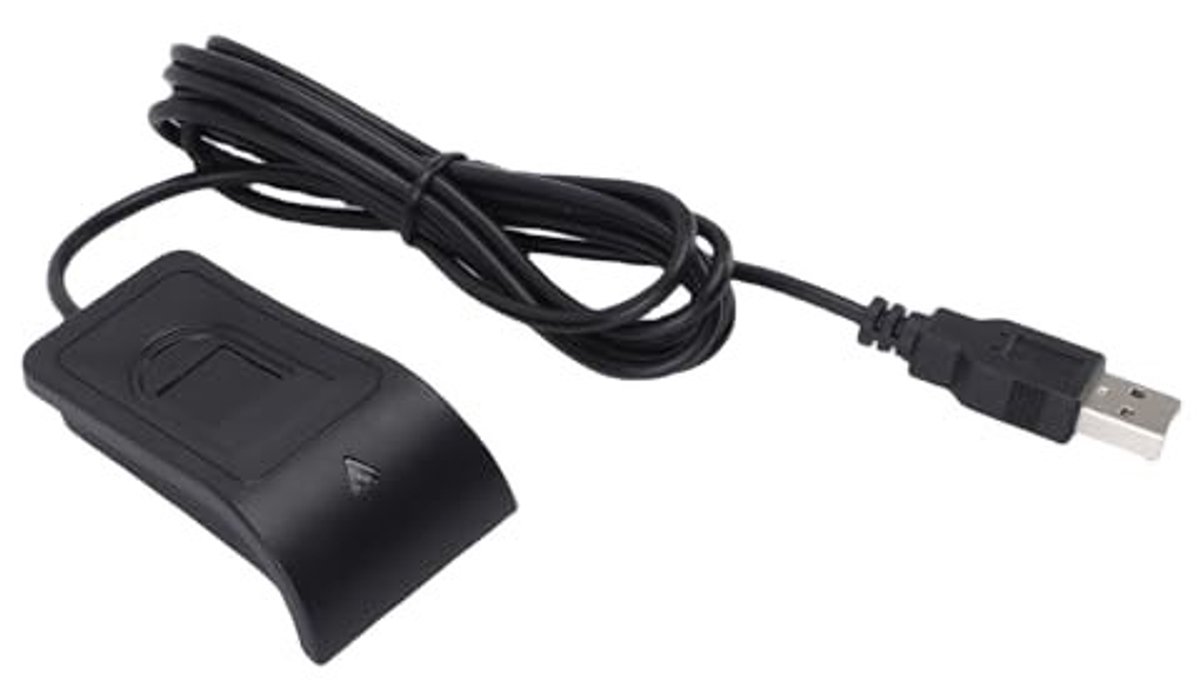 Dailygoods - USB Vingerafdruklezer met 360° Touch voor Wachtwoordloos Inloggen