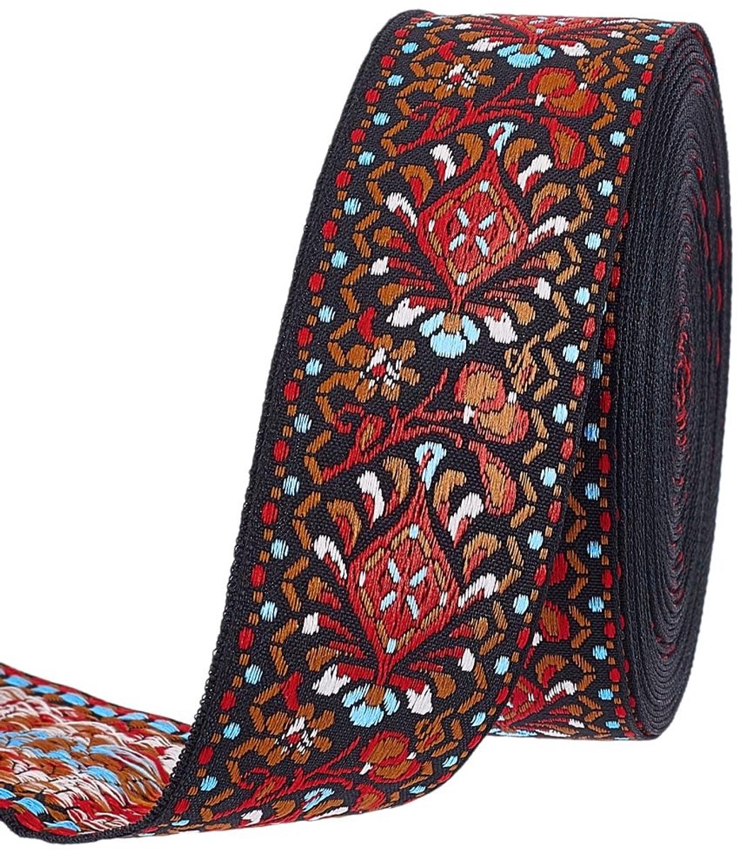 Dailygoods - Boho Jacquardlint van 10 m voor Naaien en Decoratie