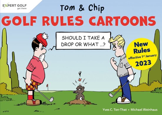 Golf Rules Cartoons with Tom & Chip - cover