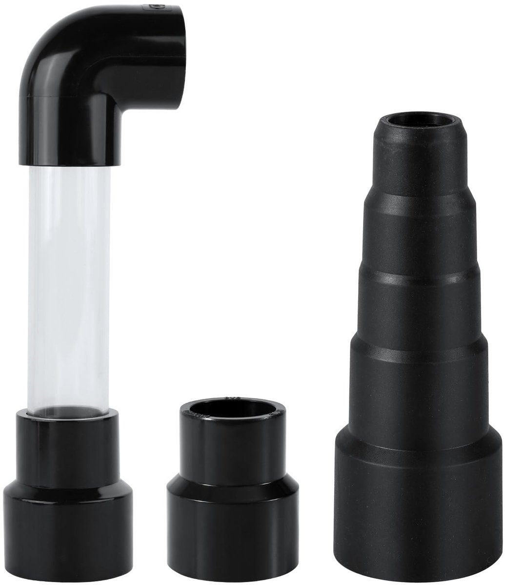 Dailygoods - Set van 3 Universele Natte Stofzuigerbevestigingen voor AC-Afvoerleidingen