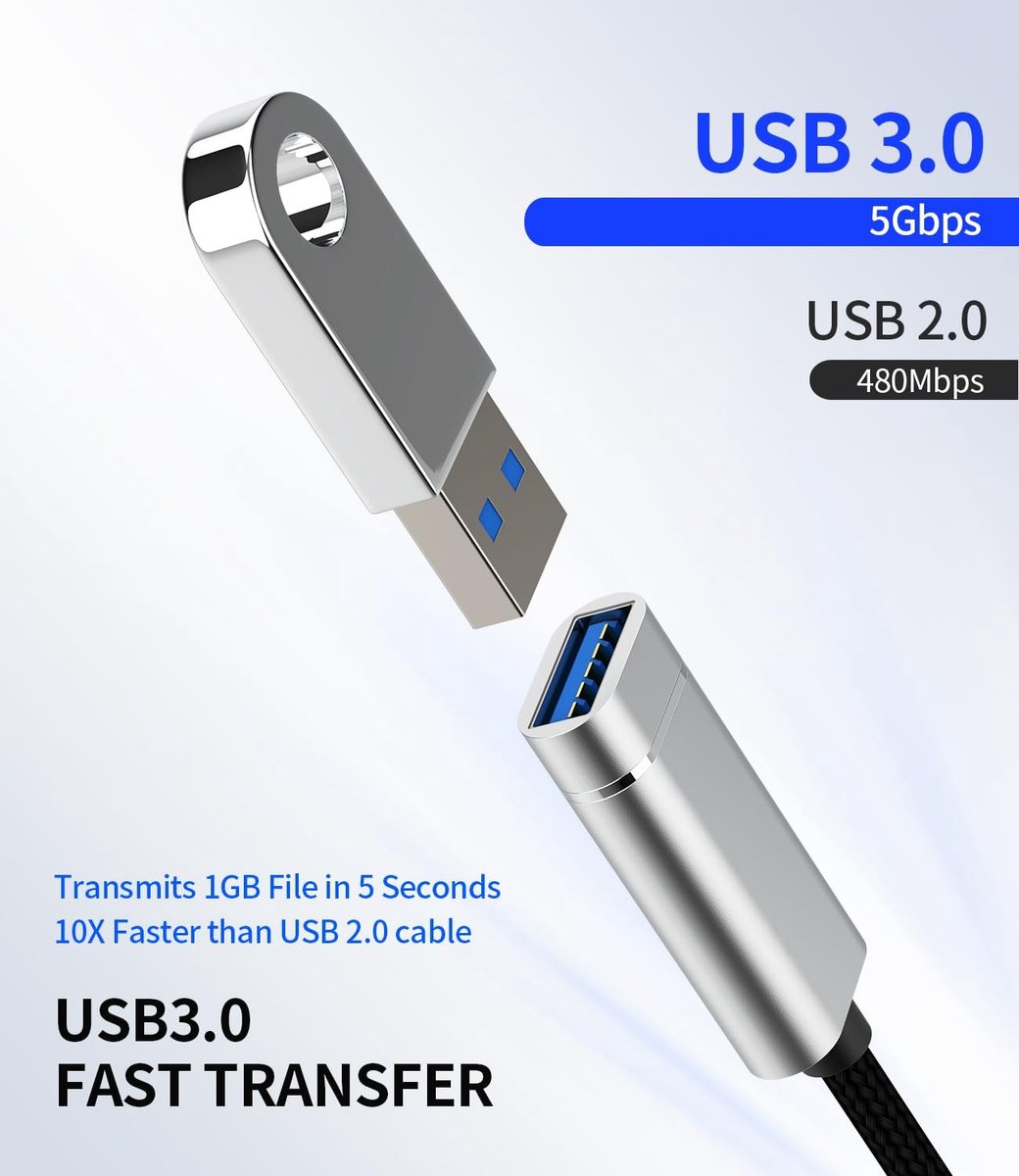 Dailygoods - USB C en Lightning naar USB 3.0 Adapter