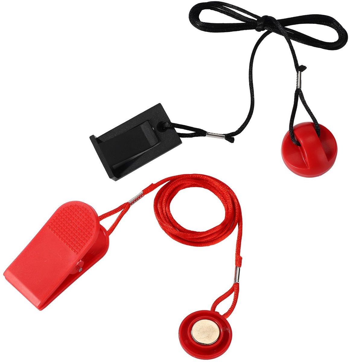 Dailygoods - 2 Stuks Veiligheidssleutels voor Loopbanden met Magneet