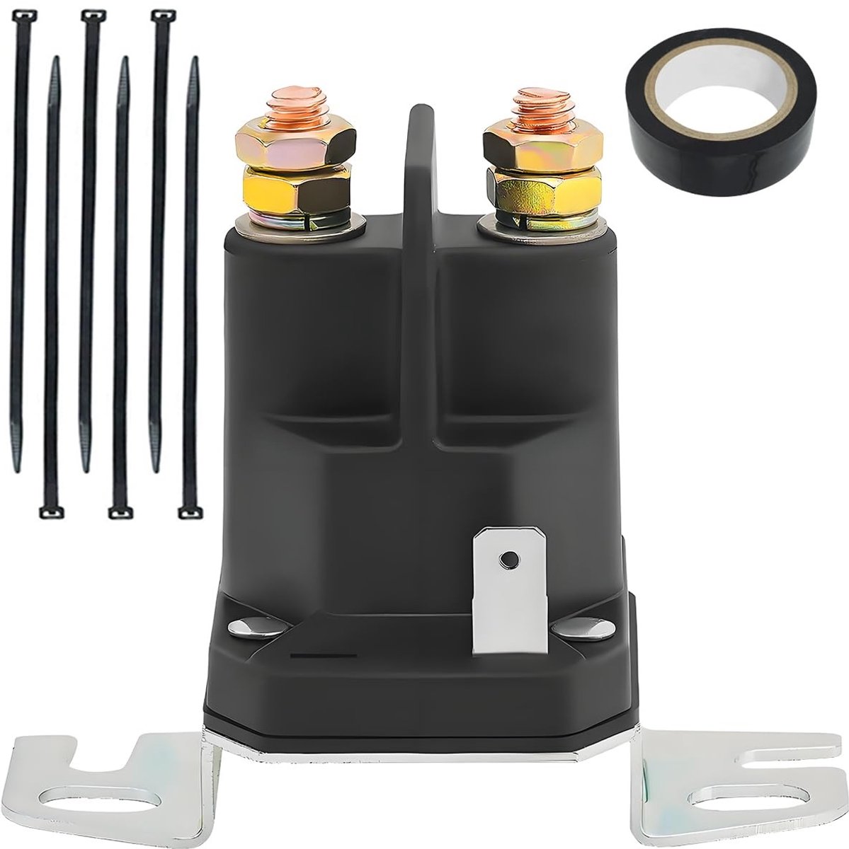 Dailygoods - Startrelais 3-pins 12V voor Diverse Toepassingen