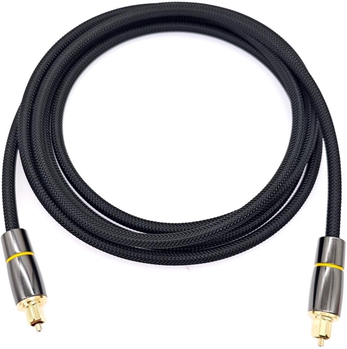 Dailygoods - Digitale Optische Audiokabel 2M met Vergulde Connectoren