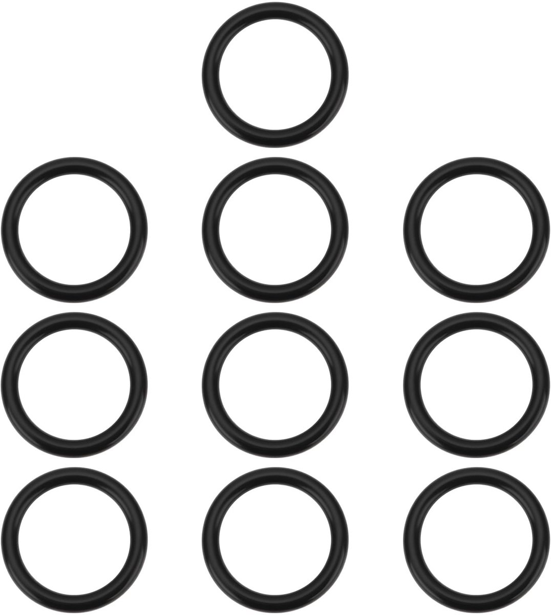 Dailygoods - Set van 10 Nitrilrubber Aandrijfriemen voor Naaimachines