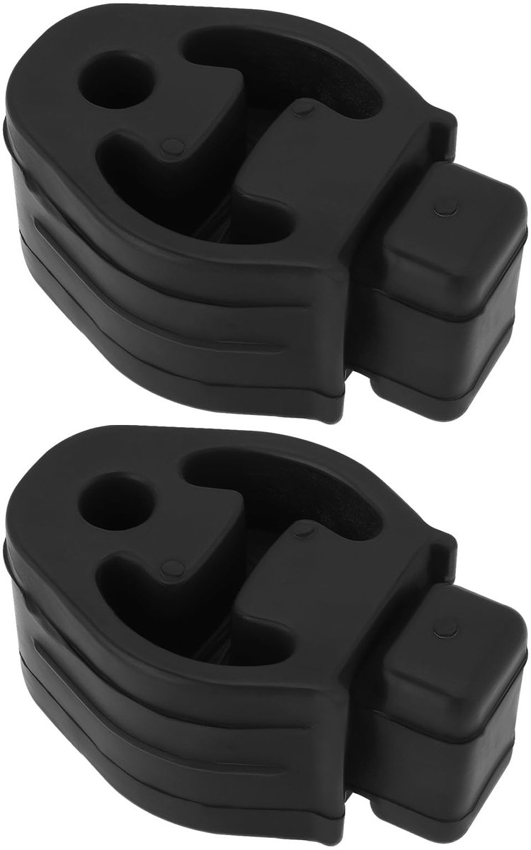 Dailygoods - 2 Stuks Rubber Uitlaathouders voor Diverse Ford Modellen