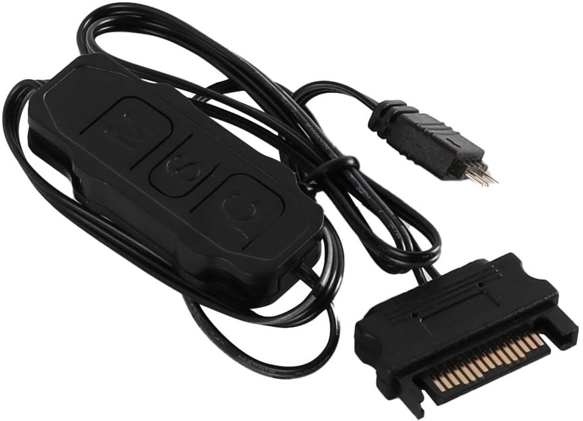 Dailygoods - 5V 3-pin ARGB-controller met Ingebouwde Lichtmodi