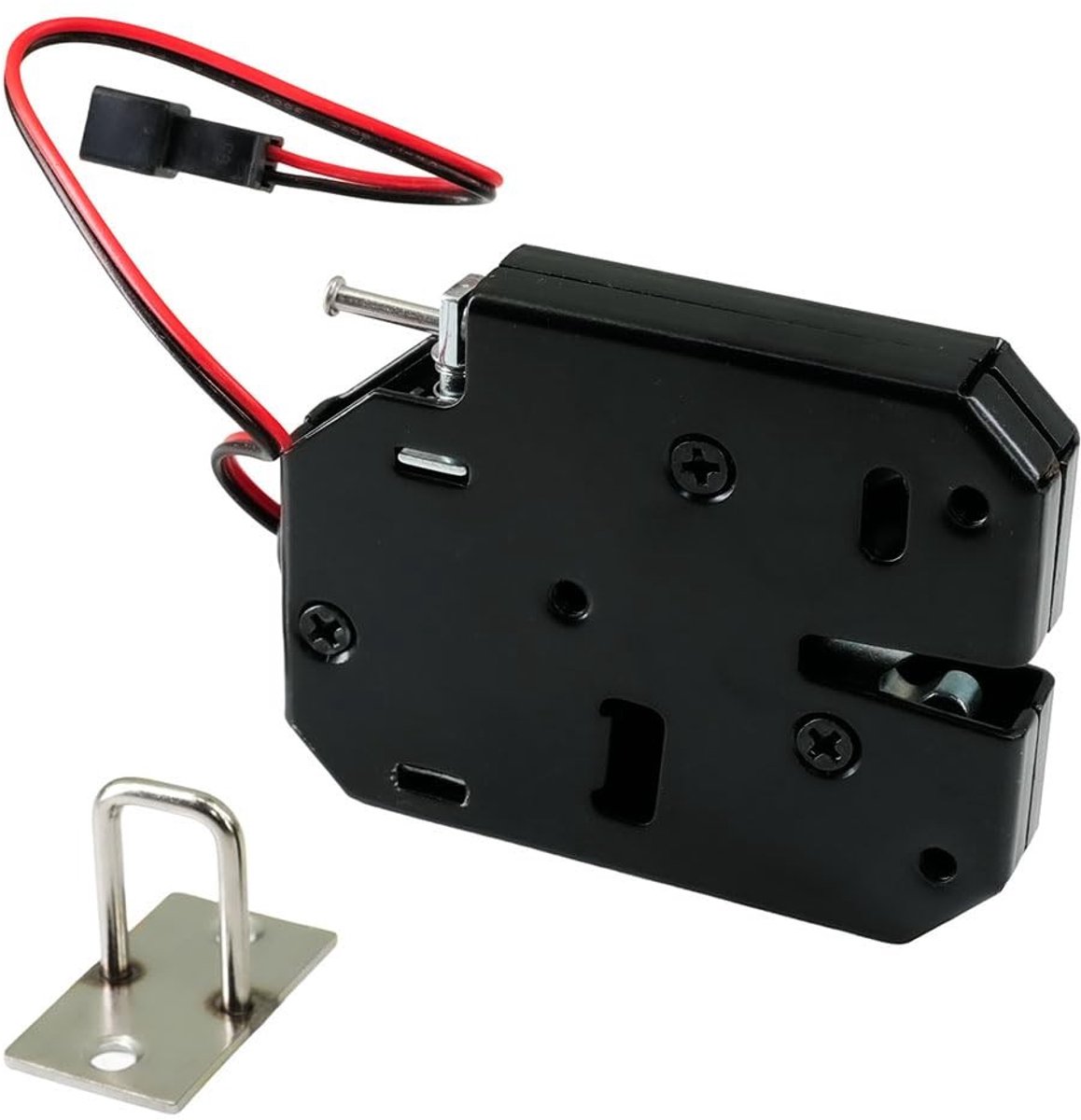 Dailygoods - DC 12V Elektroslot zonder Detectieschakelaar voor Kastlade en Deur