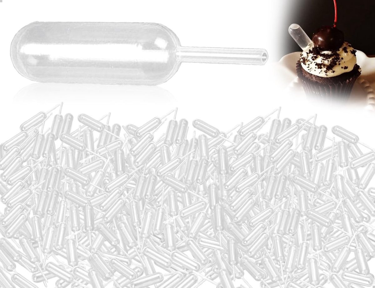 Dailygoods - 150 Stuks Wegwerp Pipetten voor Keuken en Experimenteel Gebruik