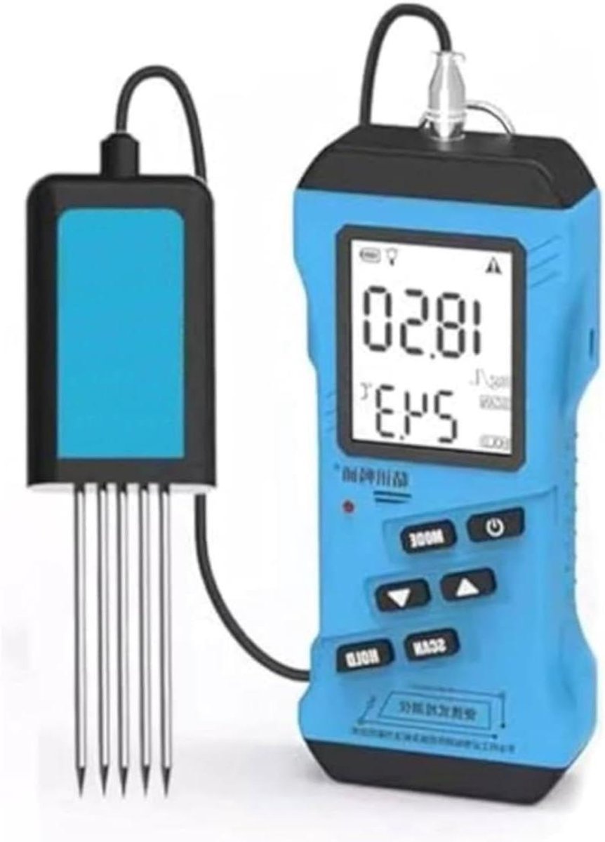 Bodem Analysator - Bodemmeter - Planten Verzorging - 7-in-1 Metingen - 3-9 pH - Zwart