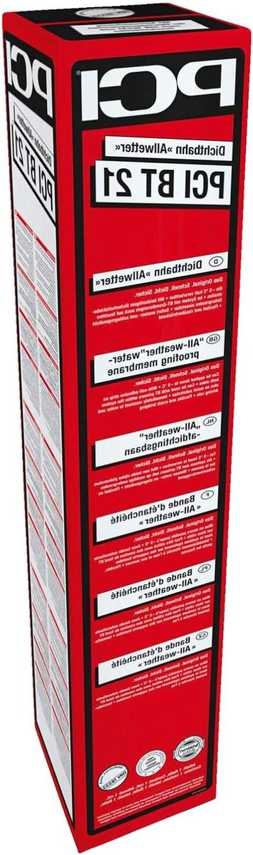 Afdichtbaan - Bouwfolie Sealer - Waterdicht Maken - Koud Verwerkbaar - 15 x 1 m - Zwart