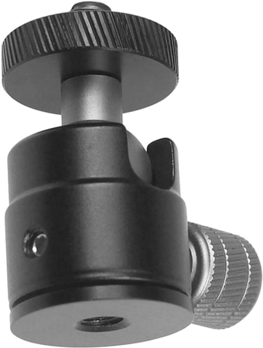 Camera Adapter - Mini Balhoofd - Projector Bevestigen - 360 Graden Rotatie - 1.7 Inch - Zwart
