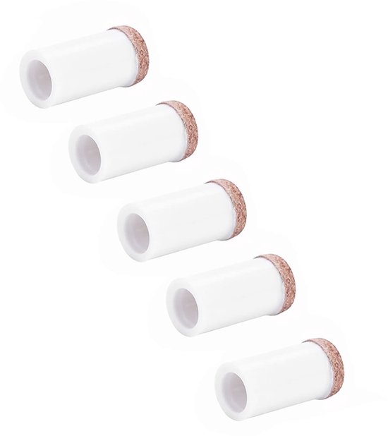 Dailygoods - Dailygoody - Pool Tips Set - 10-delige - Hoogwaardige Kwaliteit - Duurzaam en Betrouwbaar - Voor Billiard Cue Vervanging - Perfect voor Billiards - Wi van Dailygoods — afbeelding 4