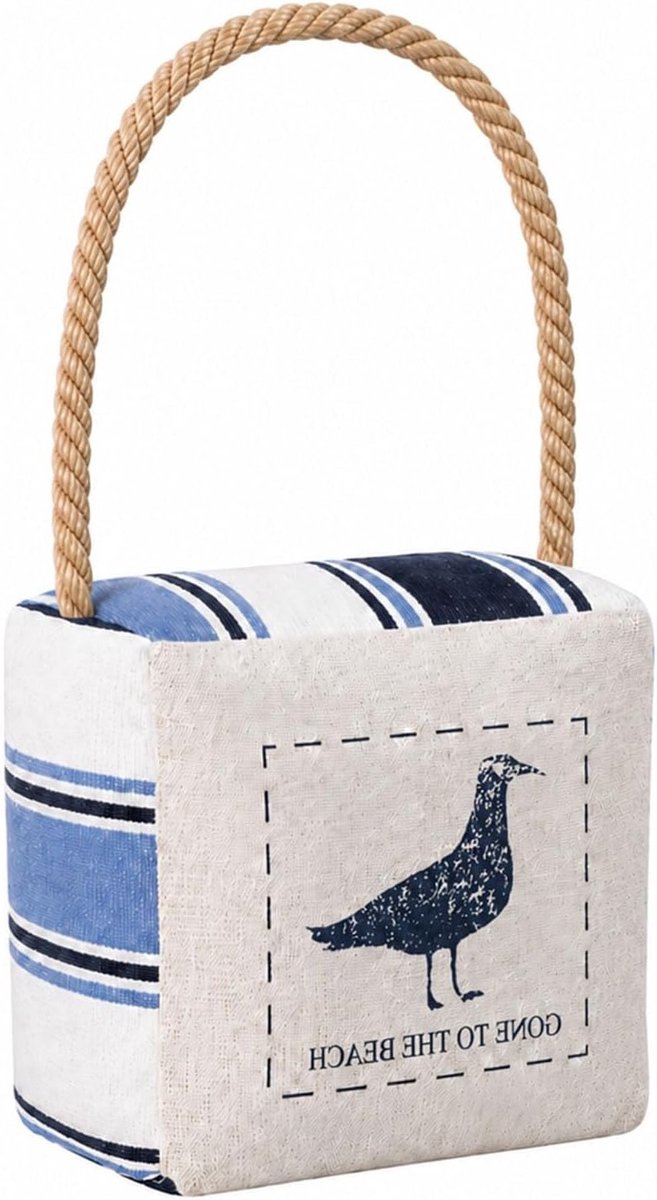 Decoratieve Deurstopper van Stof met Patroon, Veiligheid voor Kinderen, Ideaal voor Woonkamer, Keuken en Meer, 1kg