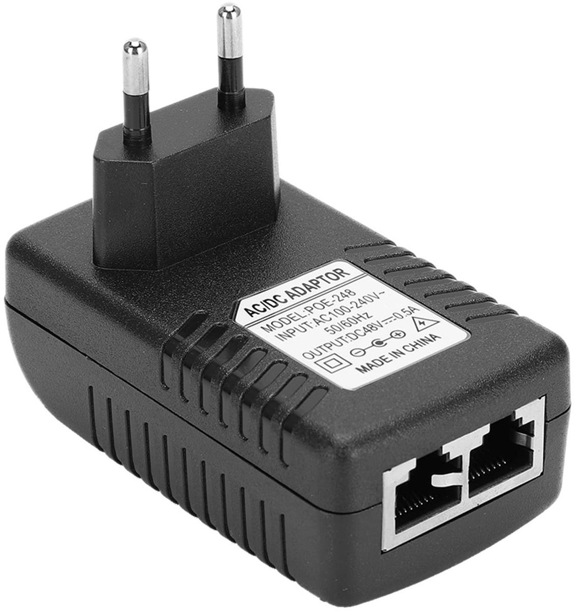 Dailygoody - POE Adapter Injector - 48V 0.5A Compact en Betrouwbaar - Voor POE Apparaten - Ideaal voor netwerkgebruik - Inclusief veiligheidseisen - G