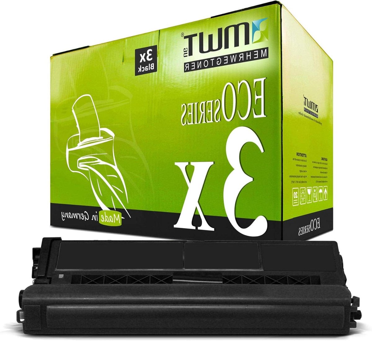 Toner Cartridges - Printer Inkt - Documenten Printen - Hoge Capaciteit - 3 Stuks - Zwart
