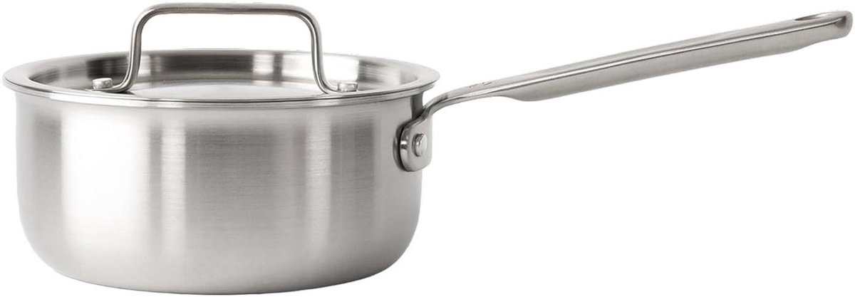 RVS Steelpan - Sauspan Kookpan - Sausen Maken - 5-laags Constructie - 15 Liter - Zilver