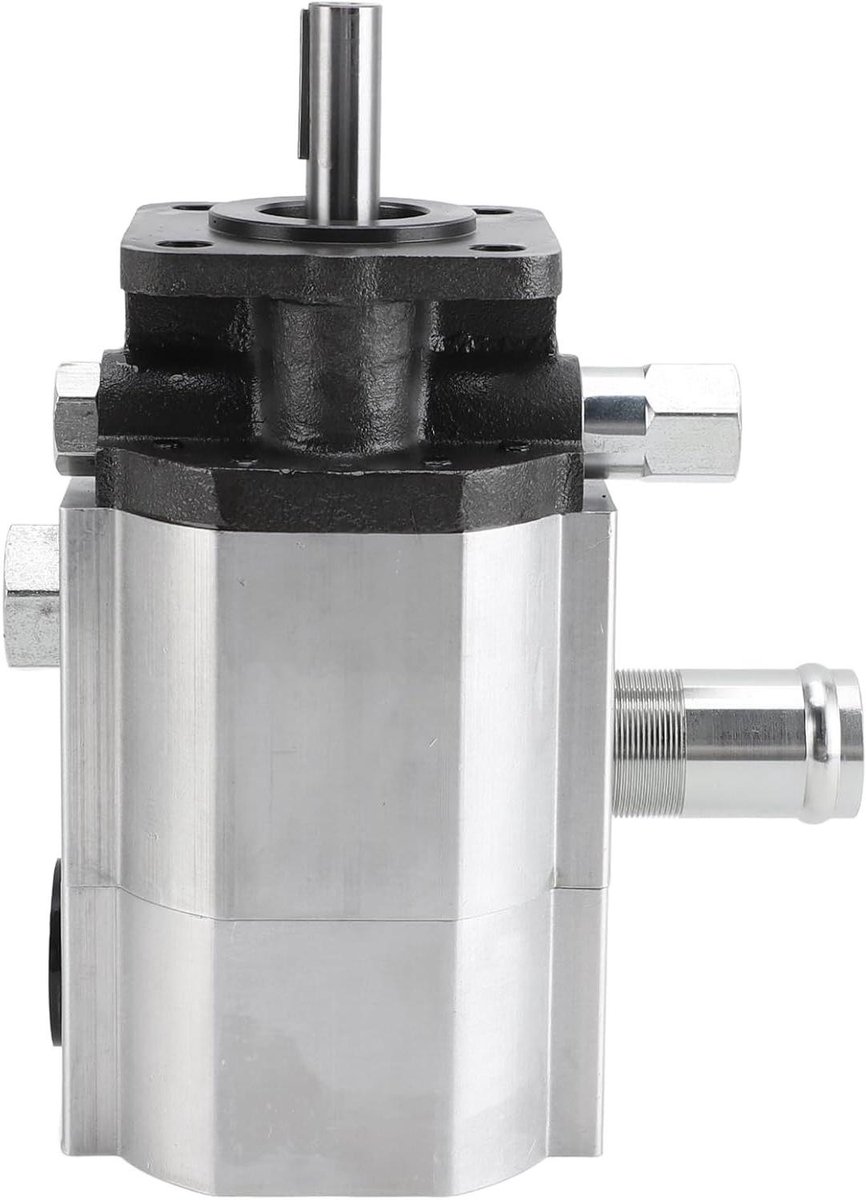 Houtsplijtpomp - Houtklover pomp - Efficiënt hout splijten - Aluminiumlegering constructie - 12 GPM - Zilver