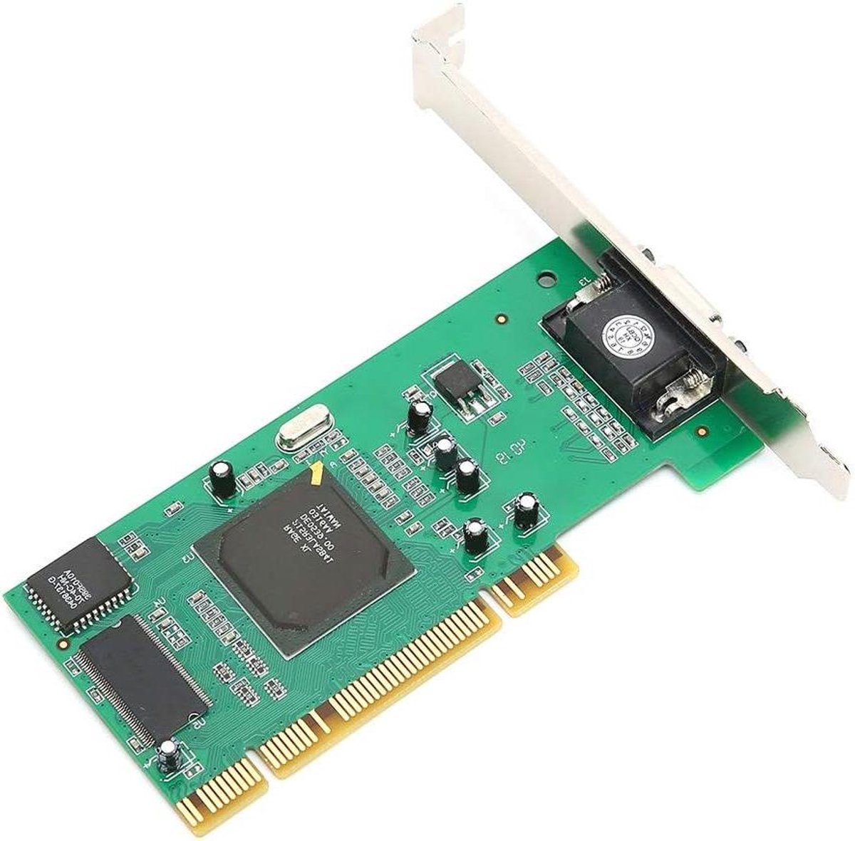 Grafische kaart - VGA kaart - Desktop uitbreiding - Universele compatibiliteit - 8 MB - Zwart