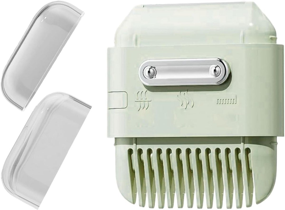 Volume Kam - Haar Styling - Volume Creëren - Intrekbaar Ontwerp - 7.5 x 6.5 x 2 cm - Zwart